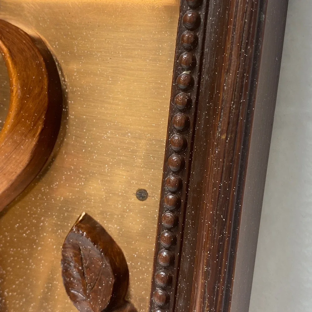 Vintage Copper Finish 3D Wall Art Pitcher Fruit‎ Embossed Metal Plaque